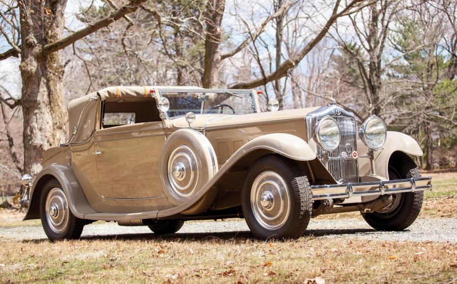 Minerva AL Three-Position Cabriolet by Vanden Plas '1930